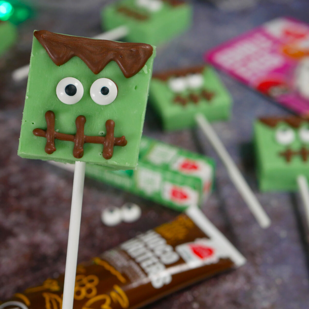 Frankenstein Fudge Pops My Cake Decor