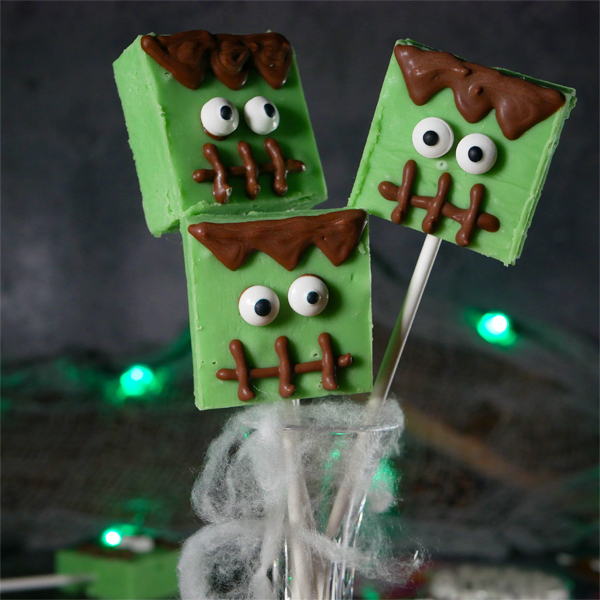Frankenstein Fudge Pops My Cake Decor