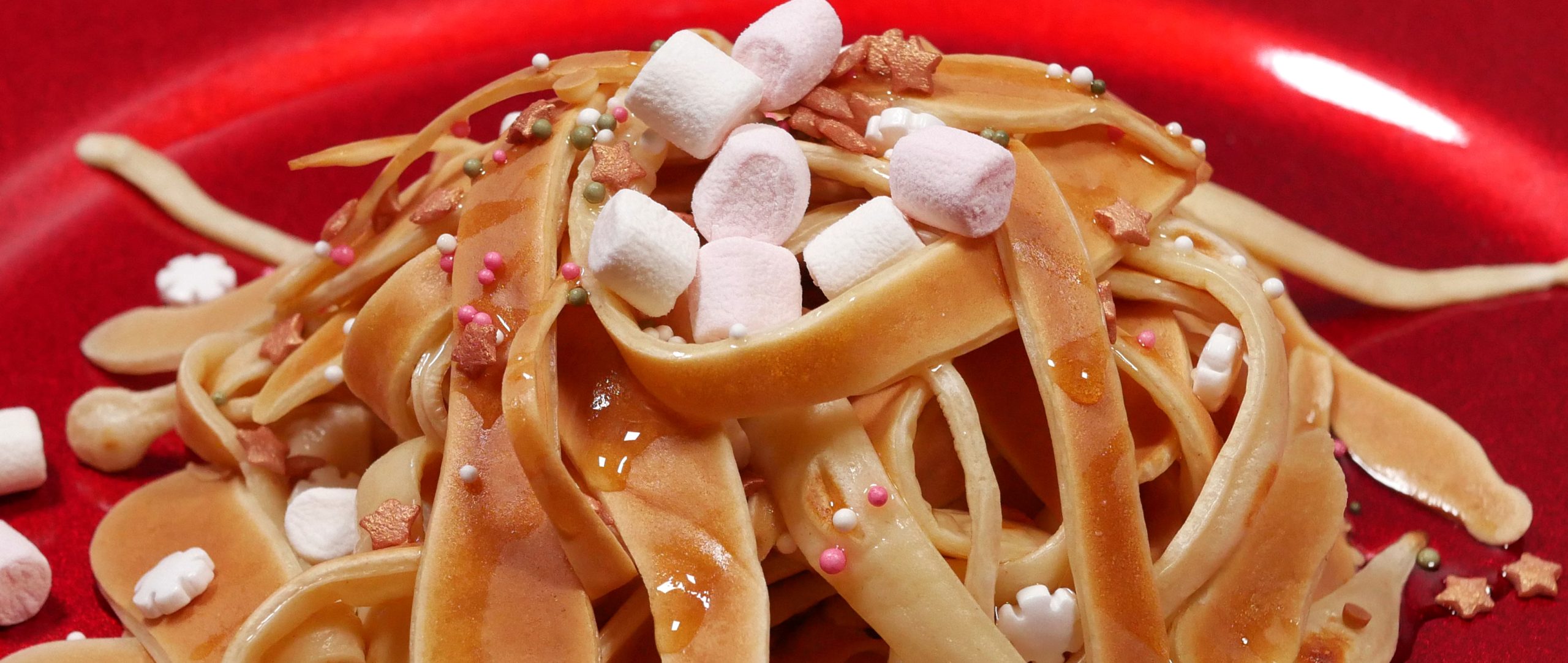 Elf Spaghetti Recipe - Pancake spaghetti