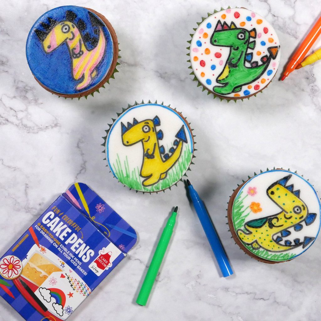 Dinosaur Cupcakes recipe