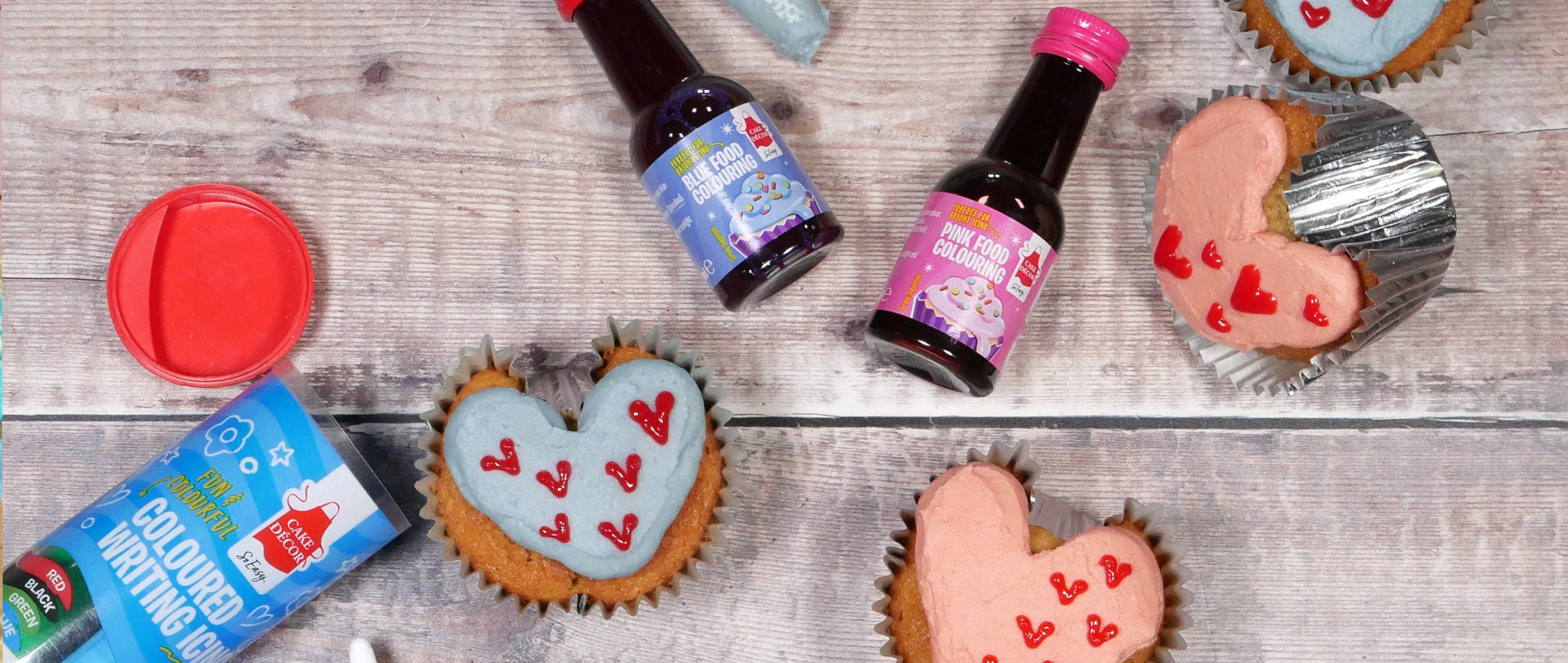 Love Heart Cupcakes​