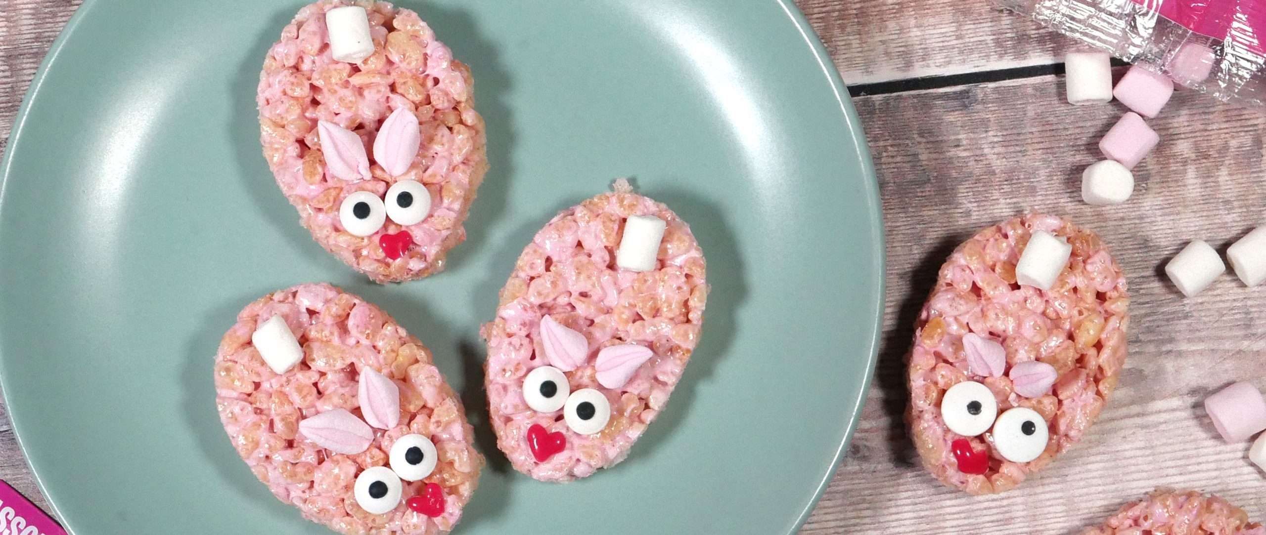 Bunny Rice Krispie Cake